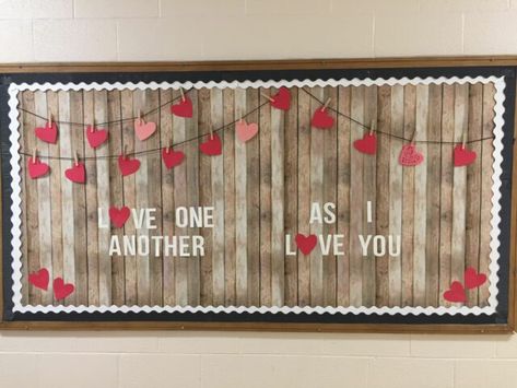 Valentine Bulletin Board Ideas, Bulletin Board Ideas For Church, Valentine Bulletin Board, Fall Church Bulletin Boards, Church Valentines, February Bulletin Boards, December Bulletin Boards, Valentine Bulletin Boards, Kindergarten Bulletin Boards