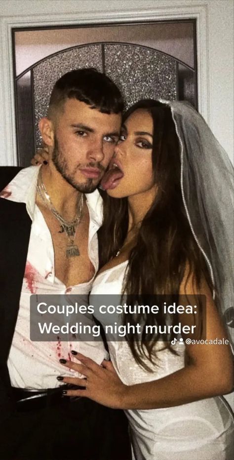 Partner Halloween Costumes, Teenage Photography, Claudia Tihan, Diy Couples Costumes, Russian Tattoo, Hot Halloween Outfits, Halloween Couple, Couple Costumes, Pretty Halloween Costumes