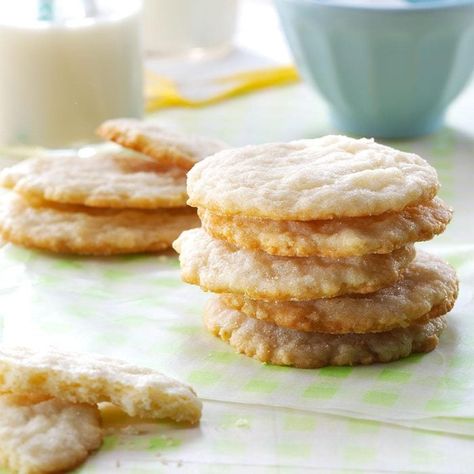 Oatmeal Sugar Cookies, Lemon Oatmeal, Ranch Pasta, Lemon Cookies, Lemon Desserts, Lemon Recipes, Sugar Cookies Recipe, Taste Of Home, Oatmeal Cookies