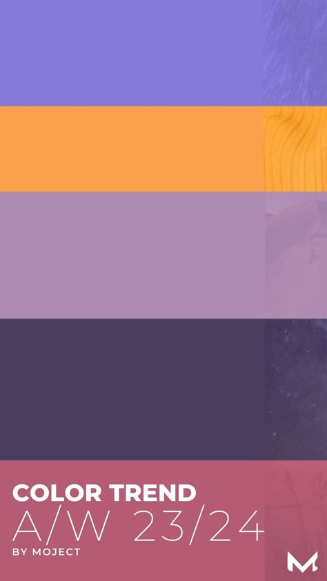 Digital Lavender Aesthetic, Fw2023 Color Trends, Fw 2023 Color Trends, Color Of The Season 2023, Aw23 Colour Trend, Trends Fw23/24, Aw23/24 Trends, Color Trends2023, Aw2023 Trends