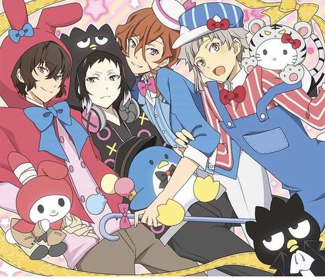 Akutagawa Dazai, Bsd Akutagawa, Bsd Ships, Sanrio Danshi, Hot Anime, Dog Poster, Dog Wallpaper, Anime Wall Art, Bongou Stray Dogs