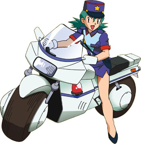 Pokemon - Officer Jenny Pokemon Officer Jenny, Officer Jenny, Pokemon Stories, Blue Green Hair, Streaming Anime, Pikachu Art, Anime Party, Best Villains, Best Hero