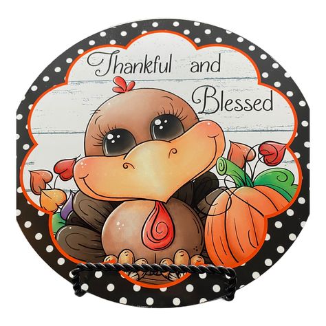 Little Turkey Thankful and Blessed Wreath Sign, Affordable wreath signs, Wreath Embellishments, Wreath Accents, Wreath Enhancements, Turkey Printable, Turkey Wreath, Thanksgiving 2023, Blessed Sign, Wreath Accessories, Thanksgiving Wreath, Fall Sign, Wreath Maker, Thankful And Blessed