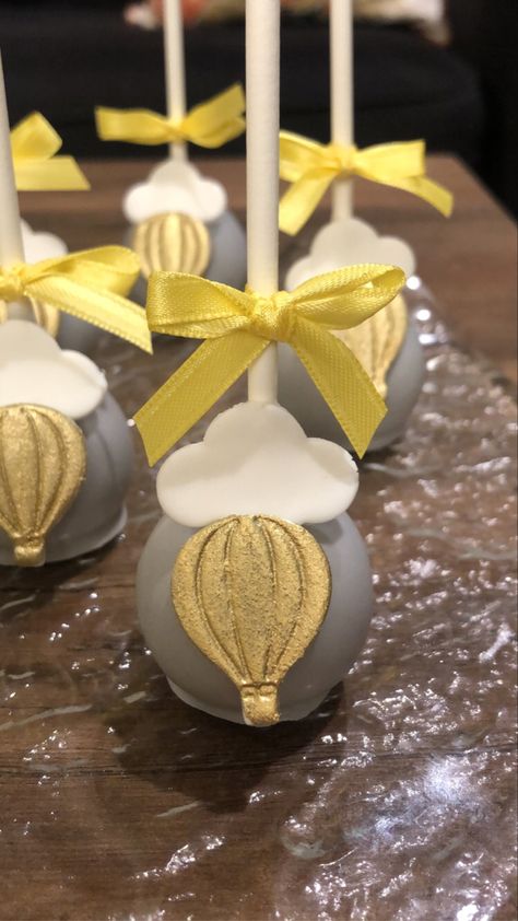 Hot Air Balloon Cake Pops, Balloon Cake Pops, Hot Air Balloon Cake Topper, Cake Push Pops, Balloon Cake Topper, Hot Air Balloon Cake, Festival Booth, Hot Air Balloon Festival, Balloon Festival