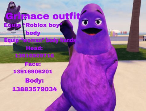 Outfit code #3 Troll Outfit Codes Berry Ave, Grimace Berry Avenue Code, Grimace Outfit Code, Berry Avenue Grimace Outfit Codes, Grimace Outfit, Roblox Trolling Outfit Codes, Roblox Trolling, Boy Codes, Berry Codes