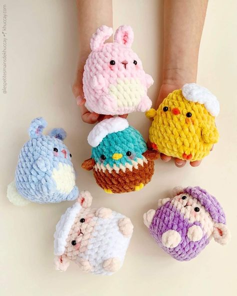 ليلو وستيتش, Crochet Toys Free, Easy Crochet Animals, Crochet Keychain Pattern, Crochet Animals Free Patterns, Crochet Design Pattern, Kawaii Crochet, Crochet Decoration, Quick Crochet