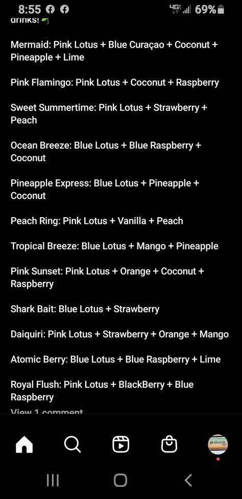 Peach Ring Lotus Drink, Fall Red Bull Drinks, Pink Lotus Recipes, Layered Lotus Drink, Lotus Drink Recipes Summer, Spring Lotus Drinks, Redbull Flavor Combos, Summer Lotus Drinks, Blue Lotus Drink Recipes