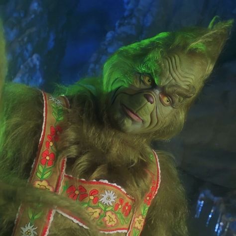 Grinch Real Life, Jim Carrey The Grinch, The Grinch Wallpaper Jim Carrey, Grinch Live Action, Grinch Profile Picture, Sassy Grinch, Jim Carrey Grinch, Grinch Jim Carrey, The Grinch 2000