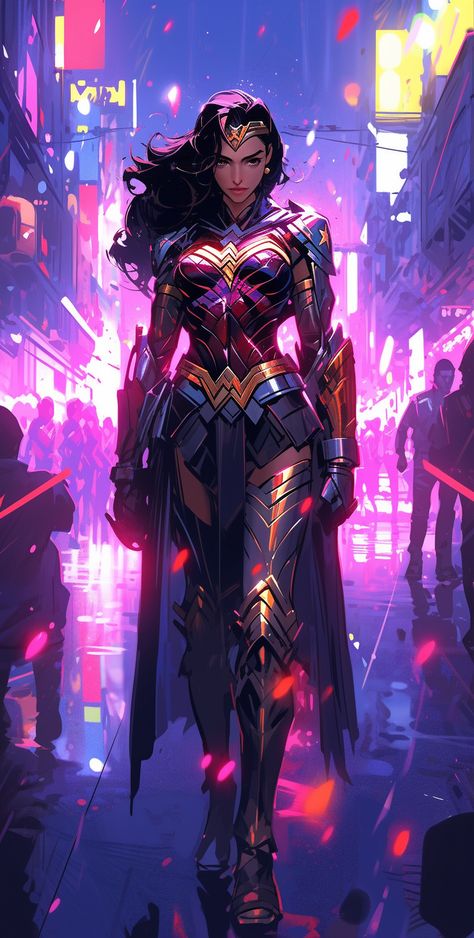 Book Girlies, Dc Comics Wallpaper, Wonder Woman Art, Karakter Disney, Female Hero, Dc Comics Artwork, Superhero Wallpaper, Dc Comics Characters, Comics Girl