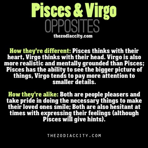 @flannelgiggles  You and I! Pisces And Virgo, Pisces Relationship, Virgo And Pisces, Virgo Constellation Tattoo, Pisces Virgo, All About Pisces, Virgo Constellation, Virgo Love, Virgo Quotes