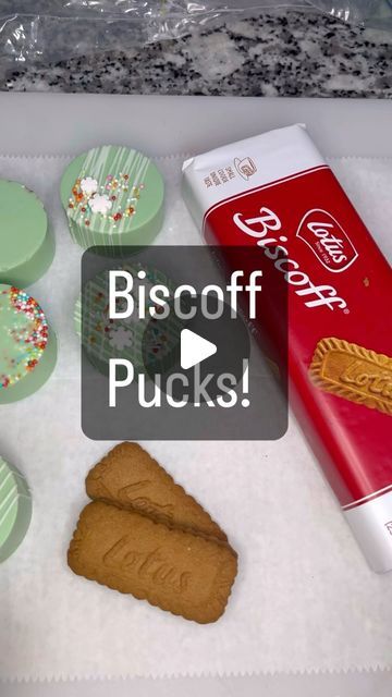 Cake Puck, Biscoff Cookie Recipe, Biscoff Recipes, Biscoff Cake, Mini Cake Pans, Biscoff Cookie Butter, Cookie Table, Biscoff Cookies, Cookie Bouquet