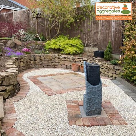 Cream Limestone, Gravel Driveways, Decorative Aggregates, Cotswold Stone, Gravel Driveway, Gravel Garden, Garden Features, Front Garden, Water Features