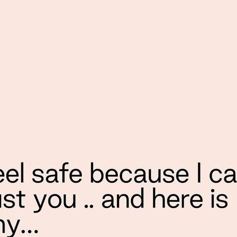 Elizabeth Earnshaw on Instagram: "I trust you because you make me feel safe ❤️  In @gottmaninstitute ‘s research on trust, they found several important characteristics toward building trust that include:  Honesty Accountability Transparency Ethics Allyship  When there has been a breach of trust or if you can’t put your finger on why you’re struggling to trust someone, you can break down what might be missing by looking at this list. And, if you’re trying to rebuild trust consider the ways in which you’re engaging with each area listed above." This Is Why I Have Trust Issues, Can’t Trust Anyone, Trust Takes Years To Build And Seconds To Break, You Really Can’t Trust Anyone Quotes, Revocable Trust Vs Irrevocable Trust, Rebuilding Trust, I Trusted You, Build Trust, You Make Me