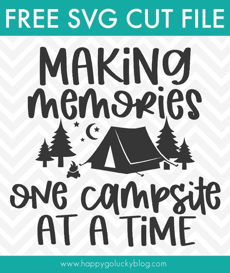 Free Camping SVG Collection Svg Decals, Cricut Camping, Cricut Tshirt, Camping Images, Camping Cards, Cricut Svg Files Free, Camping Shirts, Camping Quotes, Camping Svg