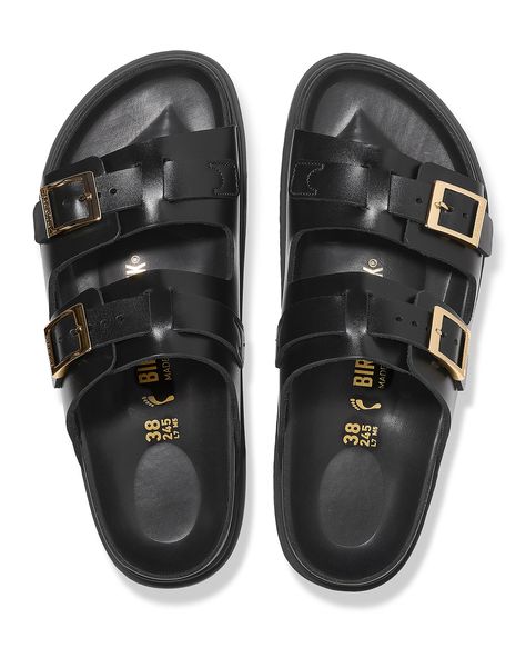 Find BIRKENSTOCK St Barths Slip On Buckled Footbed Sandals on Editorialist. Birkenstock Women's St Barths Slip On Buckled Footbed Sandals Birkenstock St Barths, Black Birkenstocks, Birkenstock Styles, Black Birkenstock, Birkenstock Outfit, Luxury Tote Bags, St Barths, Calf Muscles, Birkenstock Sandals