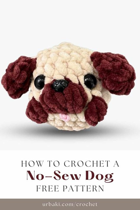 Crocheting can bring joy not only to us but also to the people (and pets!) around us. If you're a fan of quick and adorable crochet projects, the No-Sew Dog by My_universe64 is the perfect project for you! This tutorial walks us through creating a cute puppy without the need for complicated assembly or sewing. It’s the ideal project for anyone who loves amigurumi but doesn’t want to deal with the hassle of stitching parts together at the end... Pink Puppy, Adorable Crochet, Granny Square Blanket, Cute Puppy, Amigurumi Free, Love Crochet, Amigurumi Free Pattern, Heartfelt Gifts, Learn To Crochet