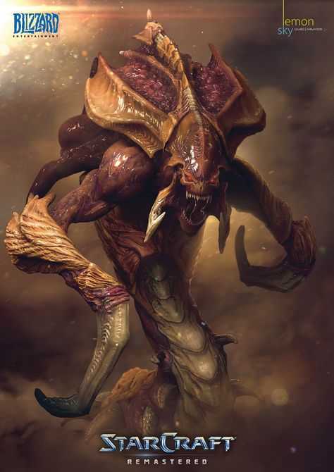 Starcraft Remastered. Zerg Zerg Starcraft Concept Art, Starcraft Zerg Art, Zerg Starcraft, Starcraft Art, Starcraft Zerg, Star Craft, Starcraft 2, Heroes Of The Storm, Stars Craft