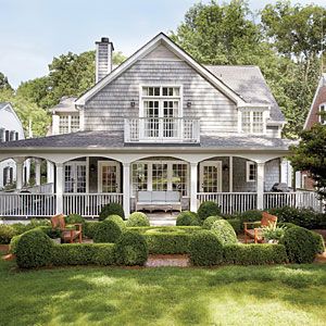 Cape Cod Style House, Lots Of Windows, Casas Coloniales, Casa Exterior, Wrap Around Porch, Southern Home, The Porch, House Goals, Style At Home