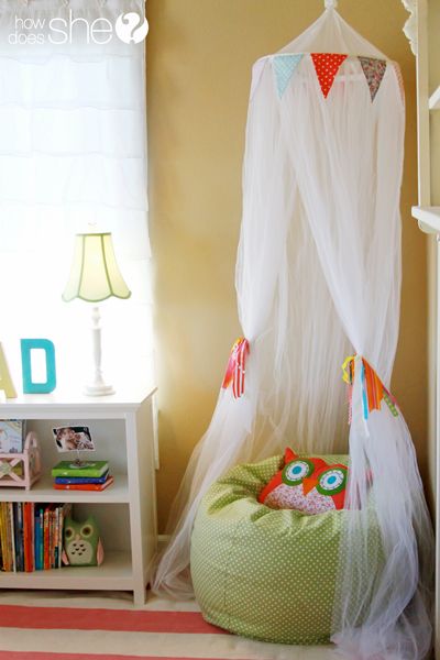 Girly Bedroom Decor, Big Girl Rooms, Colorful Curtains, Toddler Room, Book Nooks, Child's Room, Kids Playroom, Kid Spaces, Kids' Room