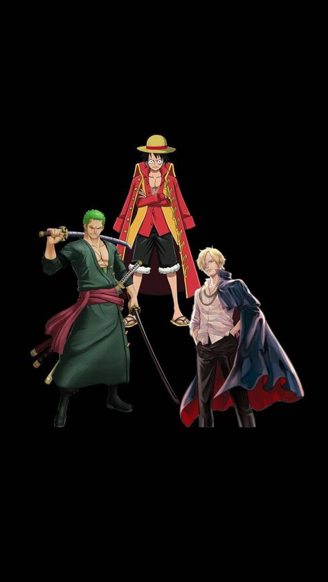 One Piece Main Characters, Sanji Wallpaper, Zoro And Sanji, Strawhat Pirates, Luffy Zoro Sanji, Portrait Wallpaper, Your Name Wallpaper, Zoro Sanji, Luffy Zoro