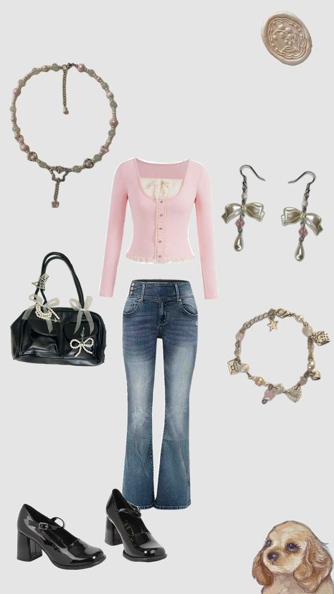 Coquette outfit inspo #coquette #coquetteaesthetic #coquetteoutfit #pink #pinkaesthetic #pinkoutfit #oufitinspo #oufit #oufits #oufitideas #oufitsinspo Coquette Outfit Inspo Pink, Coquette Aestethic Outfits, Casual Coquette Outfit, Outfit Inspo Coquette, Coquette Fits, Coquette Outfits, Cottagecore Outfit, Coquette Outfit, Outfit References