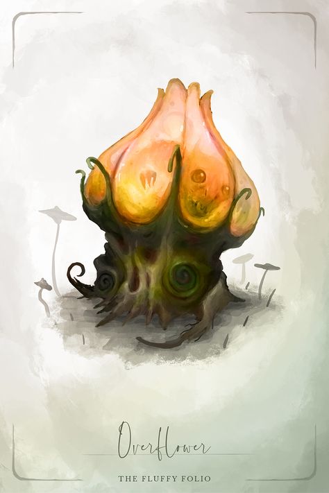 Dnd Pets, Fantasy Species, Fantasy Plants, Monsters Design, Dnd Creatures, Dnd Stats, Plant Monster, Alien Plants, Monster Ideas