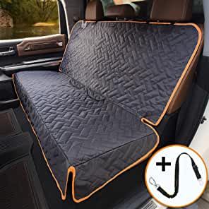 Amazon.ca : backseat cover for digs Dog Seatbelt, Diy Car Seat Cover, Dog Seat Belt, Dog Bench, Truck Seat Covers, Dog Seat Covers, Vehicle Care, Large Suv, Bench Seat Covers