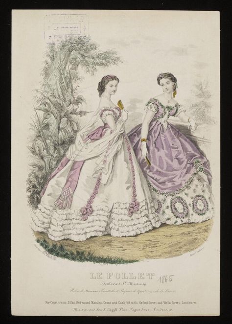 Mid 1800s Fashion, 1860s Ballgown, 1870 Fashion, 1860s Dresses, 1850s Fashion, Ancient Dress, 1860 Fashion, 1800s Fashion, History Fashion