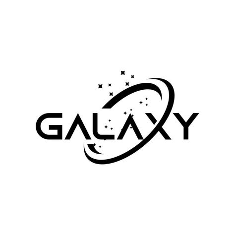 Galaxy Logo Design, Galaxy Logo, Vector Art Design, Vector Free Download, Beauty Logo, Logo Design Creative, Free Vectors, Vector Photo, Images Photos