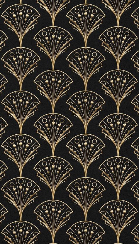 Art Deco Wallpaper Iphone, Gatsby Background, Vintage Wallpaper Aesthetic, Phone Wallpaper Black, Iphone Wallpaper Dark, Art Deco Background, Brown Design, Wallpaper Dark, Art Deco Wallpaper