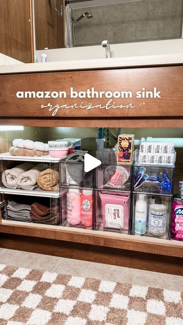 𝐒𝐀𝐌 𝐑𝐎𝐁𝐈𝐍𝐒𝐎𝐍 on Instagram: "Organize with me 🫧 bathroom sink edition.
I’ve been putting this one off but this was a spring cleaning goal!

Comment “bathroom” and I’ll DM you a link OR shop these products on my amazon storefront.

•
•
•
#bathroomorganization #smallspacesolutions #homeorganization #cleaningmotivation #bathroomgoals #amazonfinds #amazonmusthaves #founditonamazon #organized #organizeyourlife #organizedhome #refill #restock

spring cleaning | organize with me | bathroom restock | amazon organization | amazon 2024 | amazon bathroom finds | amazon bathroom decor | cleaning motivation | under sink organization" Bathroom Restock, Sink Organization Bathroom, Amazon Bathroom Finds, Amazon Bathroom Decor, Bathroom Under Sink Organization, Amazon Organization, Organize With Me, Bathroom Finds, Small Closet Storage