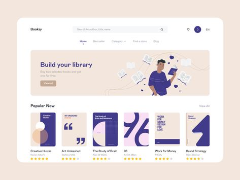 Web Design Books, Catalogue Design Templates, Library App, Design Sites, Online Book Store, Library Website, Desain Ui, Writing School, Mobile App Design Inspiration