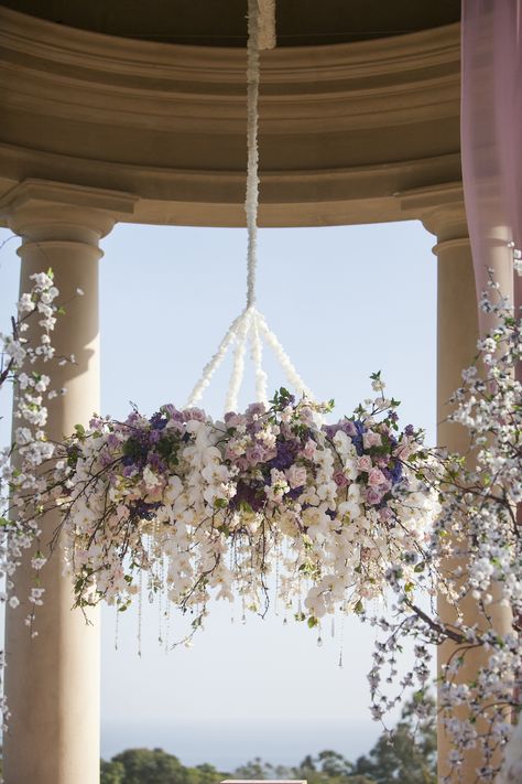 Bentley Photography, Floral Chandelier Wedding, Floral Chandeliers, Hanging Flowers Wedding, Chandelier Wedding, Pelican Hill, Hanging Gardens, Flowers Hanging, Kerala Wedding