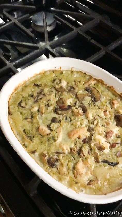 Trisha Yearwood Chicken, Trish Yearwood Recipes, Tricia Yearwood Recipes, Chicken Long Rice, Chicken And Wild Rice Casserole, Chicken Wild Rice Casserole, Trisha Yearwood Recipes, Wild Rice Recipes, Chicken Wild Rice