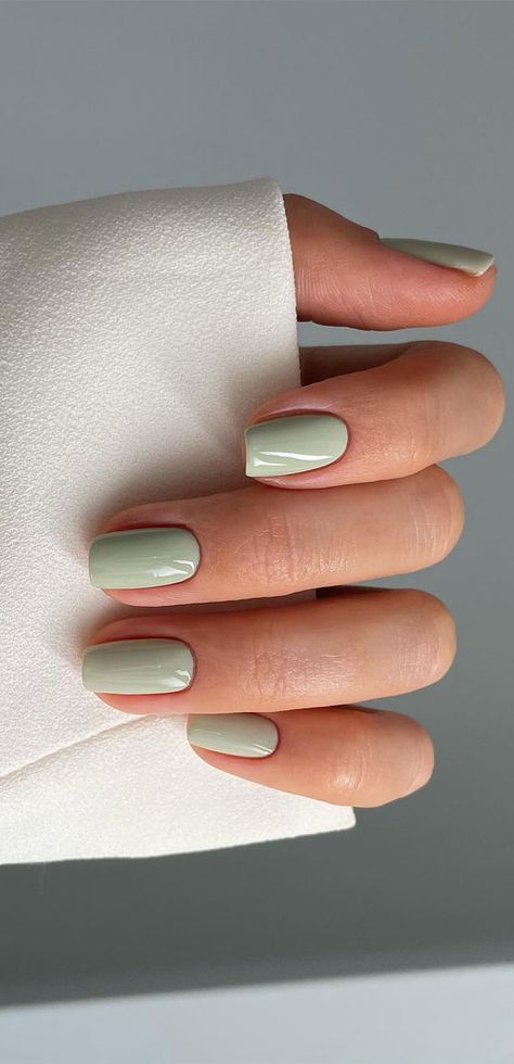 spring nail art, spring nails, nail art, nail trends, nail art inspiration, nail ideas Shellac Nails Fall, Fall Thanksgiving Nails, Mint Green Nails, Mint Nails, Kutek Disney, Brown Nails Design, Thanksgiving Nail Designs, Thanksgiving Nail, Nails Trend