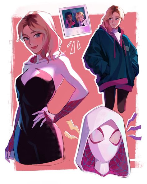 Miles And Gwen, Cartoon Characters, Doodles, On Twitter, Twitter, Instagram