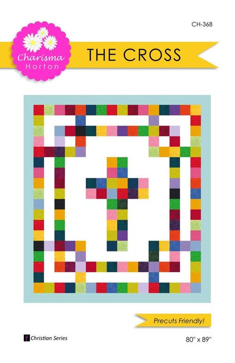 HERE. Christian Quilts, Cross Quilt Pattern, Log Cabin Quilt Blocks, Cross Quilt, Baby Quilt Pattern, Fat Quarter Quilt, Quilt Block Patterns Free, Quilt Square Patterns, Picture Quilts