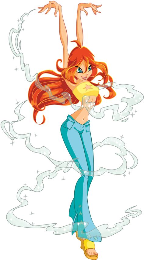 Magic Concept, Winx Club Bloom, Winx Bloom, Bloom Winx, Klub Winx, Art Outfit, Bloom Winx Club, Warrior Girl, Cartoon Icons