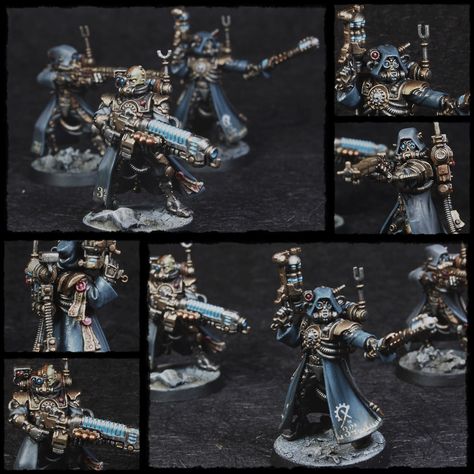 AdMech color scheme Adeptus Mechanicus, Warhammer 40k Figures, Warhammer Aos, Warhammer Models, Warhammer Art, Miniature Wargaming, G I Joe, Warhammer 40k Miniatures, Warhammer Fantasy