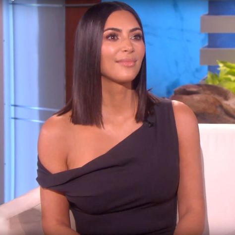 Kim Kardashian West Says the Paris Robbery Made Her a Better Person Middle Part Bob With Layers, Kim K Short Hair, Kardashian Updo, Kim Kardashian Updo, Kardashian Short Hair, Kim Kardashian Short Hair, Kim Kardashian Braids, Kardashian Braids, Chelsea Houska Hair