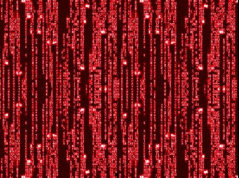 Red Matrix Code Wallpaper. It's a funny idea. I found this with Google. Why not? What do you think about it? Red Coding Aesthetic, Red Technology Aesthetic, Robot Aesthetic Red, Red Futuristic Aesthetic, Red Robot Aesthetic, Red Tech Aesthetic, Ultrakill Aesthetic, Red Cyberpunk Aesthetic, Binary Code Wallpaper