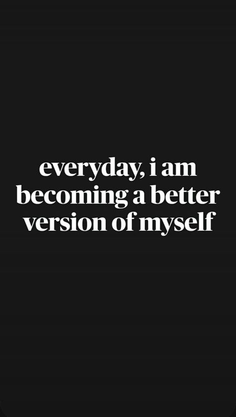 everyday i am becoming a better version of myself. affirmations Manifestation Words To Use, Black Affirmations Aesthetic, Short Manifestation Quotes, Law Of Attraction Aesthetic, Master Vision, Plant Icons, Better Version Of Myself, Words Of Affirmations, Motivating Quotes