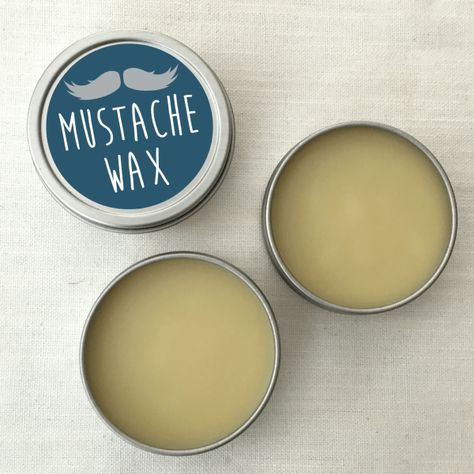 How To Make Mustache Wax – Bath and Body DIY Gift ideas for making gifts for a Boyfriend. #diy #crafts #giftideas #handmade featured on CraftGossip and reviewed by our team of Editors  #valentines Beeswax Ideas, Diy Mustache, Beeswax Recipes, Oatmeal Face Scrub, Wax Recipe, Mustache Grooming, Coconut Oil Body Scrub, Beard Wax, Mustache Wax