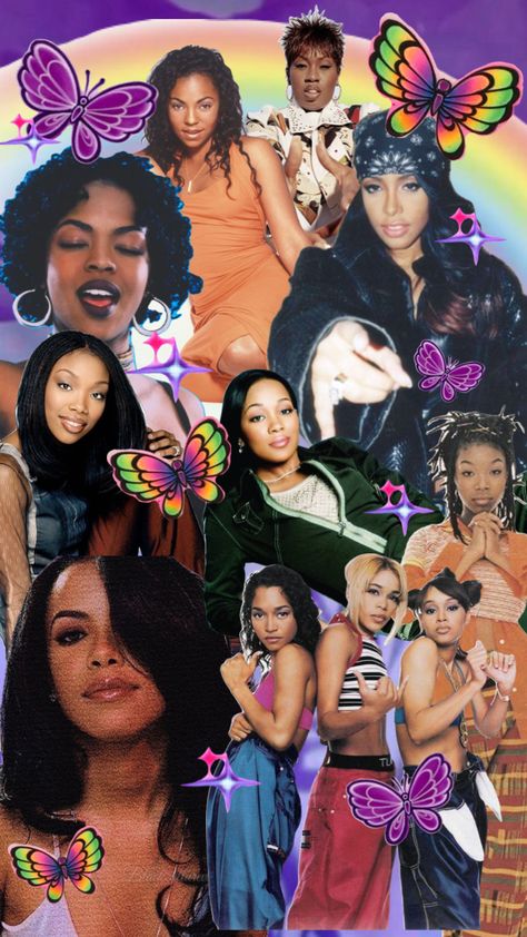 Ashanti Wallpaper, Ashanti Aesthetic, Early 2000s Celebrities, Ashanti 90s, Tlc Aesthetic, Ashanti 2000's, Ms Lauryn Hill, 2000 Wallpaper, 2000s Wallpaper