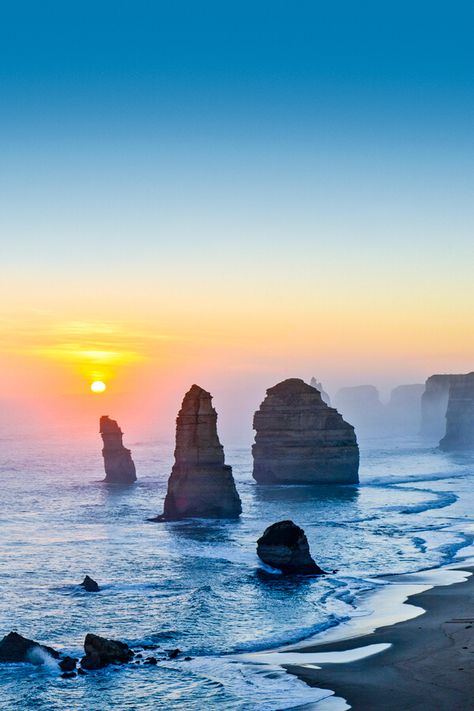 Melbourne Must-See: The limestone cliffs of the 12 Apostles #bucketlist #australia #sunsets #vikingcruises #travel #wanderlust #oceancruising #photographyinspiration The 12 Apostles Australia, 12 Apostles Australia, Zoo Logo, Viking Ocean Cruise, The 12 Apostles, Island Homes, New Zealand Adventure, 12 Apostles, Viking Cruises