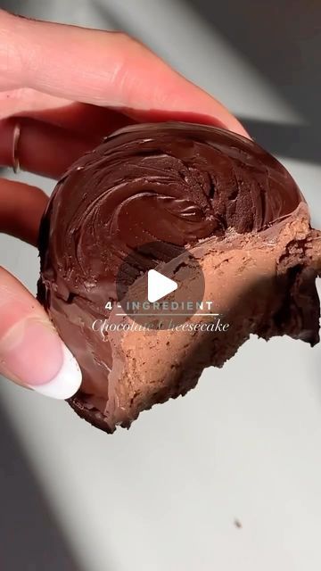 Vegan Recipes on Instagram: "Follow @cuire_vegan for more recipes!

By: @lilsipper 

Save this recipe and grab all the ingredients for VALENTINE’S DAY💕 cuz you’ll want to have this no-bake chocolate mousse cake on the menu for sure!

- Vegan friendly
- Paleo friendly
- Low carb
- Keto
- SIBO friendly
- Low sugar
- Easy to digest
Ingredients:
1/2 cup cacao powder (I prefer red cacao)
1/2 cup of @bethanyspantry Cacao OR Vanilla DSP (it won’t work without it - this is what keeps it low carb, keto, and grain free)
1 cup of greek yogurt (or non-dairy alternative)
1/2 cup filtered water
Chocolate chips of choice for coating

Method:
Mix first two ingredients in a bowl then add yogurt (or alternative mentioned above) and mix well. Transfer batter into a cupcake tin (I used silicone molds but use Dairy Alternatives, Cupcake Tins, Chocolate Mousse Cake, Filtered Water, More Recipes, Cacao Powder, Mousse Cake, On The Menu, Chocolate Mousse