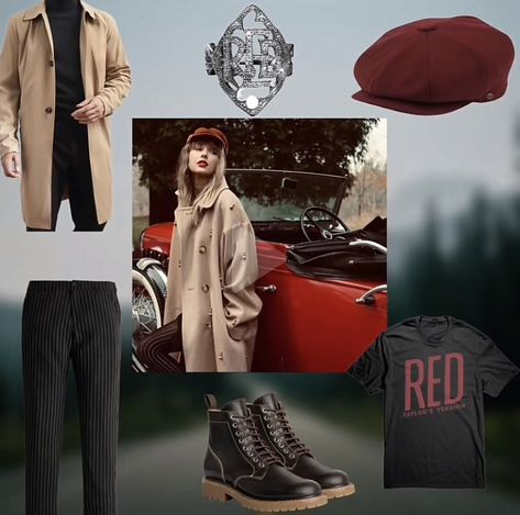 Red Taylor Swift Outfit, Red Taylor Swift, Taylor Concert, Eras Outfits, Swift Outfits, Red Era, Concert Fit, Taylor Swift Tour Outfits, Swift Tour