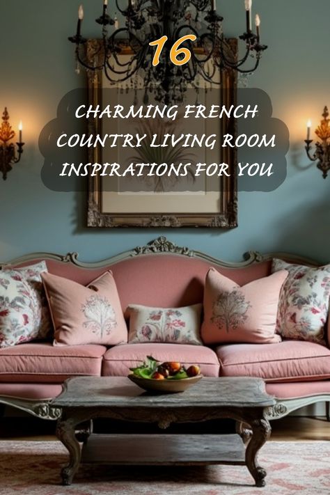 Step into a world of elegance with these 16 charming French country living room inspirations. I adore the soft pastel tones and intricate detailing that bring warmth and sophistication to any space. From beautifully crafted sofas to exquisite decor, these designs invite you to create a cozy sanctuary that feels both timeless and inviting. French Country Design Ideas, Hollywood Regency Bedroom, Country Living Room Design, French Country Living, French Living, French Country Living Room, French Country Design, Exquisite Decor, Living Room Design Ideas