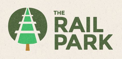 New Logo and Identity for The Rail Park by Smith & Diction Association Logo, Lay Outs, Logo Design Inspiration Creative, Clever Logo, Friend Logo, App Logo, Best Logo Design, Symbol Logo, Logo Illustration