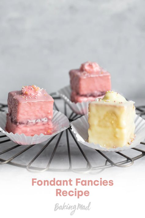 Poured Fondant Recipe, Coronation Recipes, Fondant Fancies, Best Homemade Fondant Recipe, Good Tasting Fondant Recipe, Smooth Icing, Lemon Curd Cake, Butter Icing, Cupcake Flavors